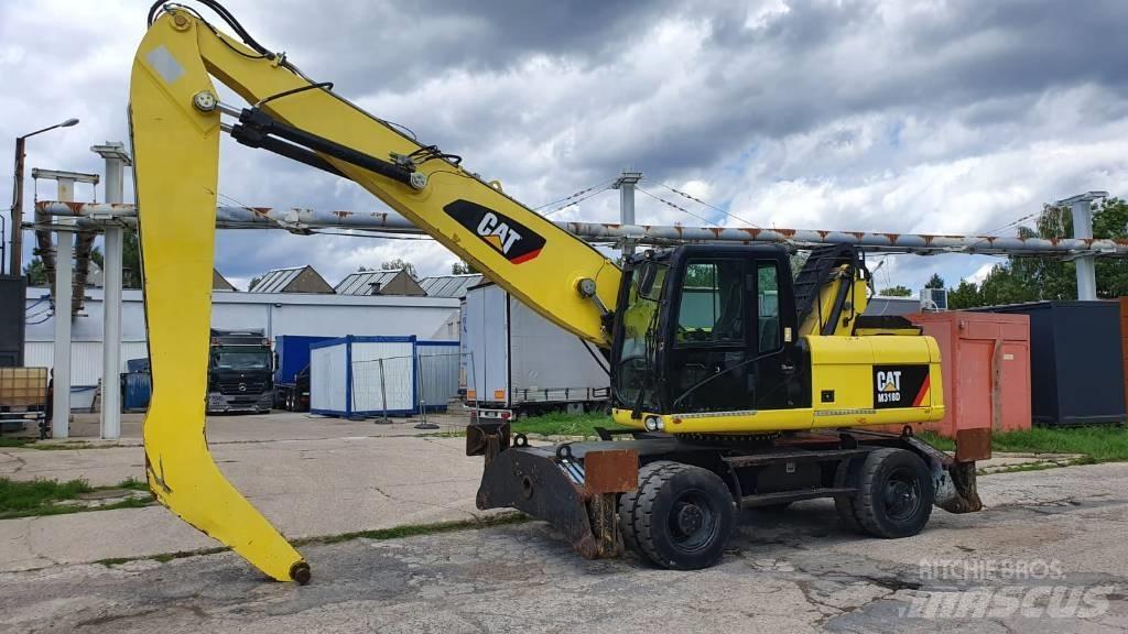 CAT M 318 D MH Paleta de manipulare