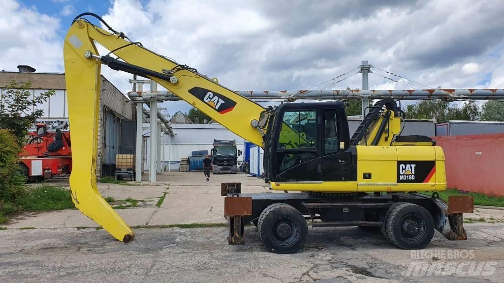CAT M 318 D MH Paleta de manipulare