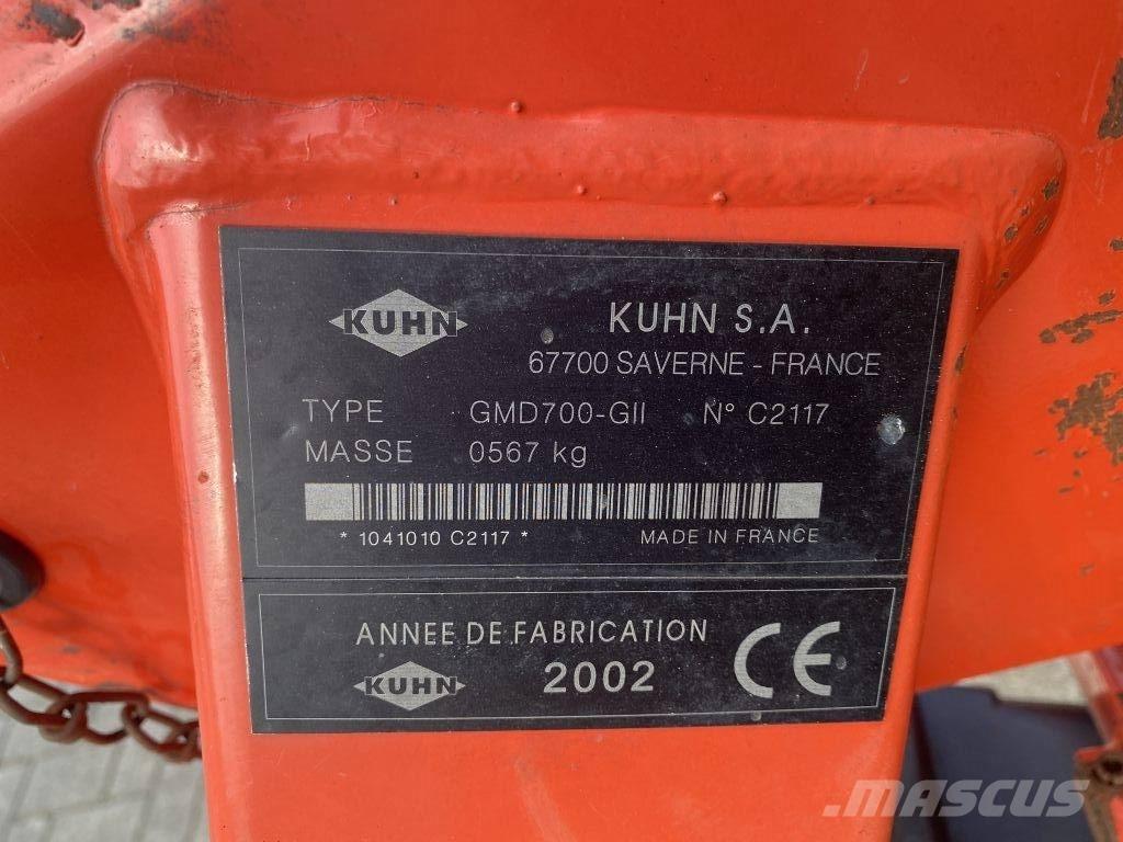Kuhn GMD 700 G II Cositoare de iarba
