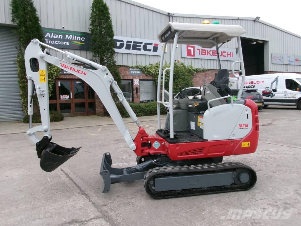 Takeuchi TB 216 Mini excavatoare < 7t