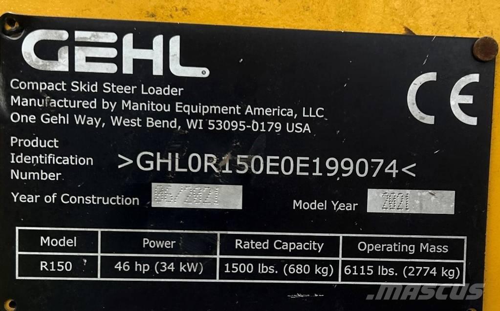 Gehl R150 Mini incarcatoare
