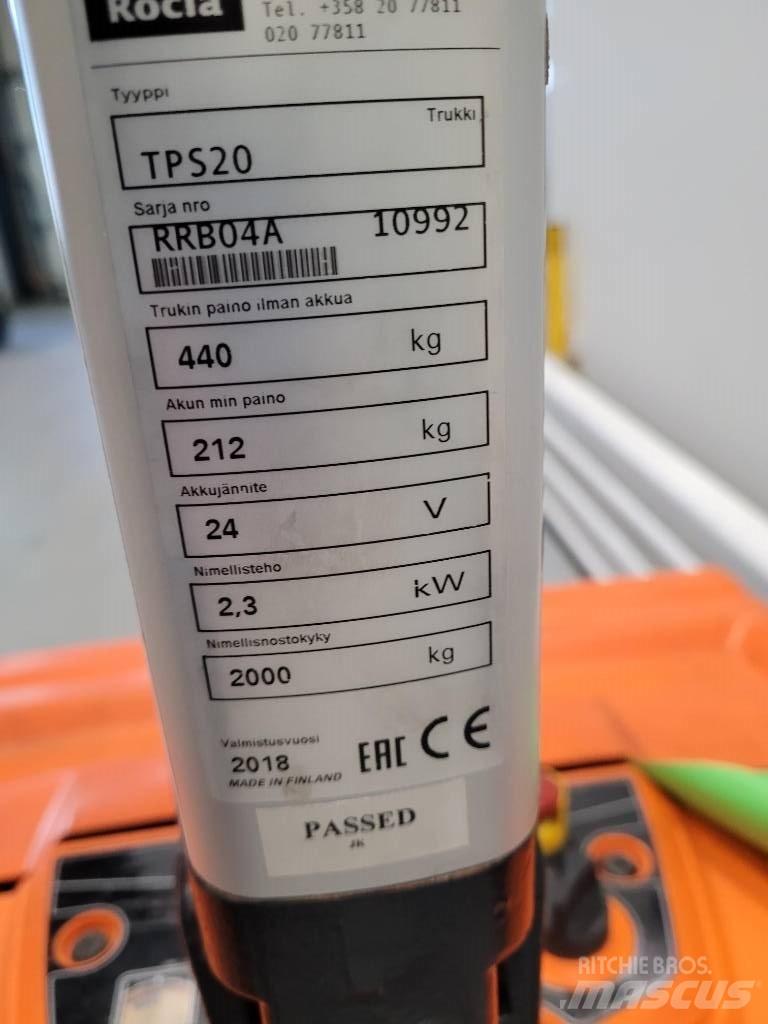 Rocla TPS20 Transpaleta cu platforma