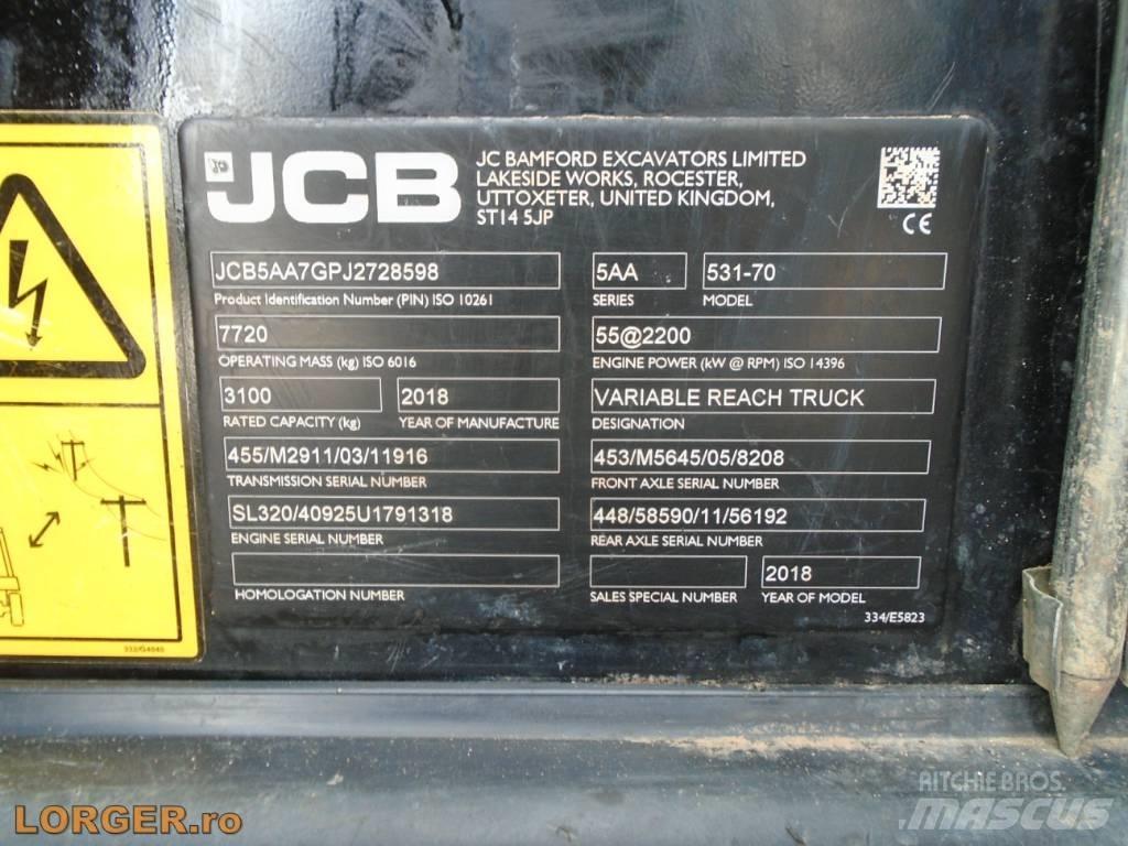 JCB 531-70 Manipulatoare agricole