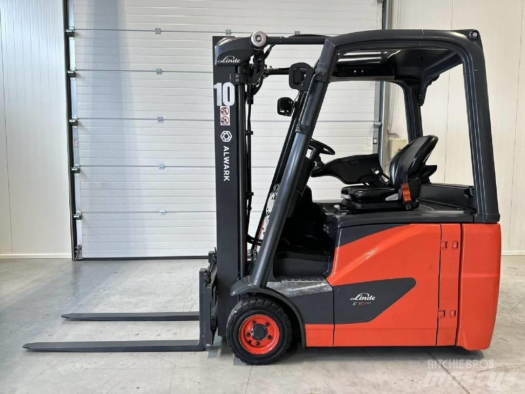 Linde E16H Stivuitor electric