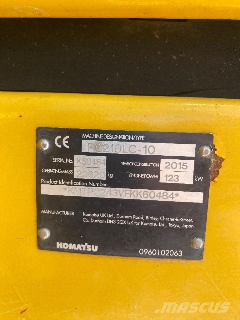 Komatsu PC 210 LC-10 Excavatoare pe șenile
