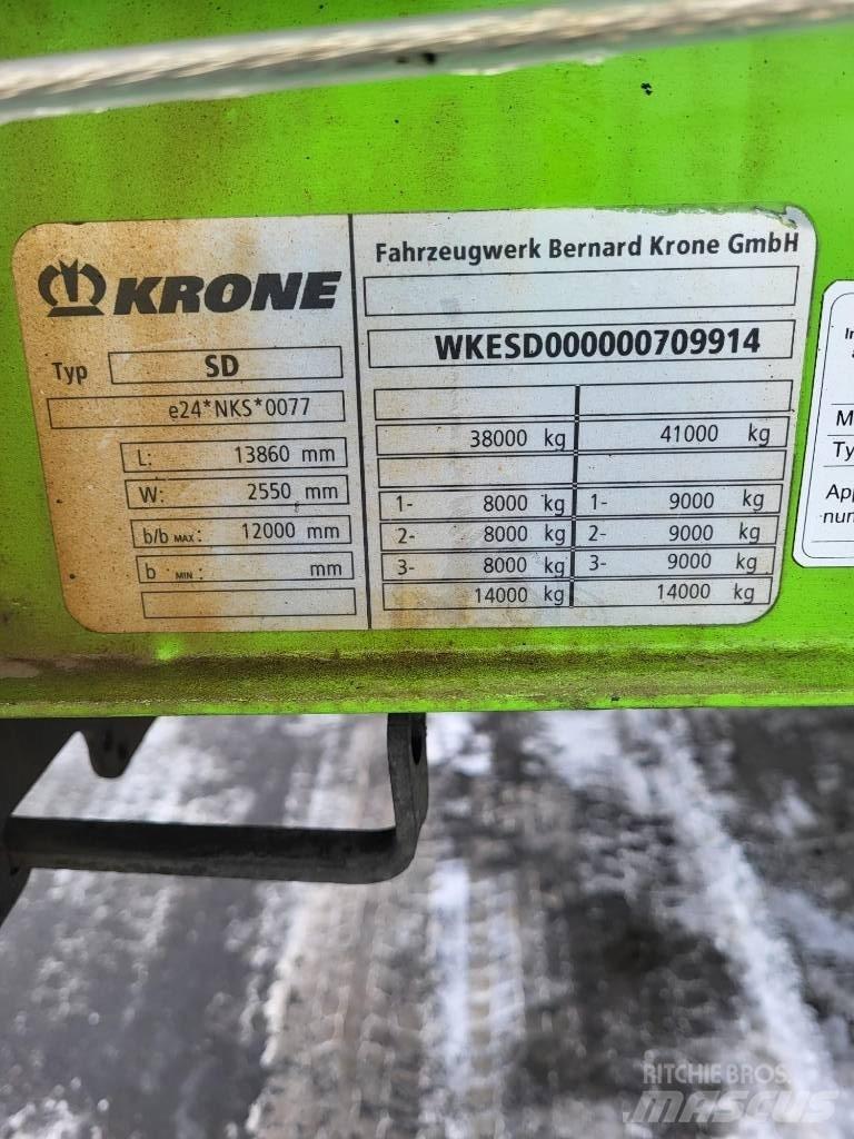 Krone SD Semi-remorca speciala