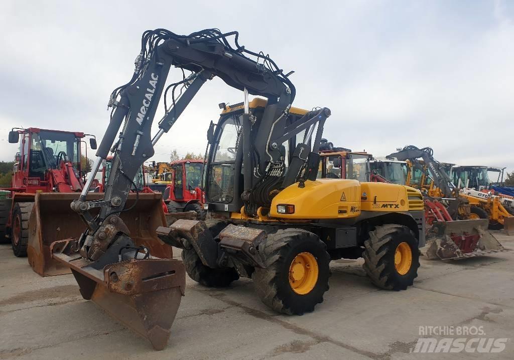 Mecalac 12 M TX Excavatoare cu roti