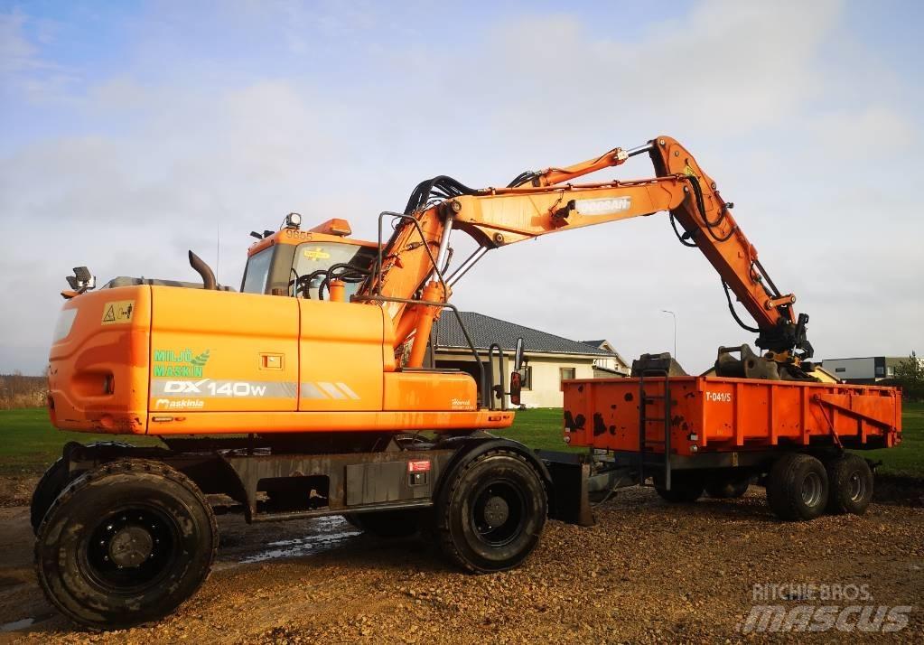Doosan Dw 140 Excavatoare cu roti