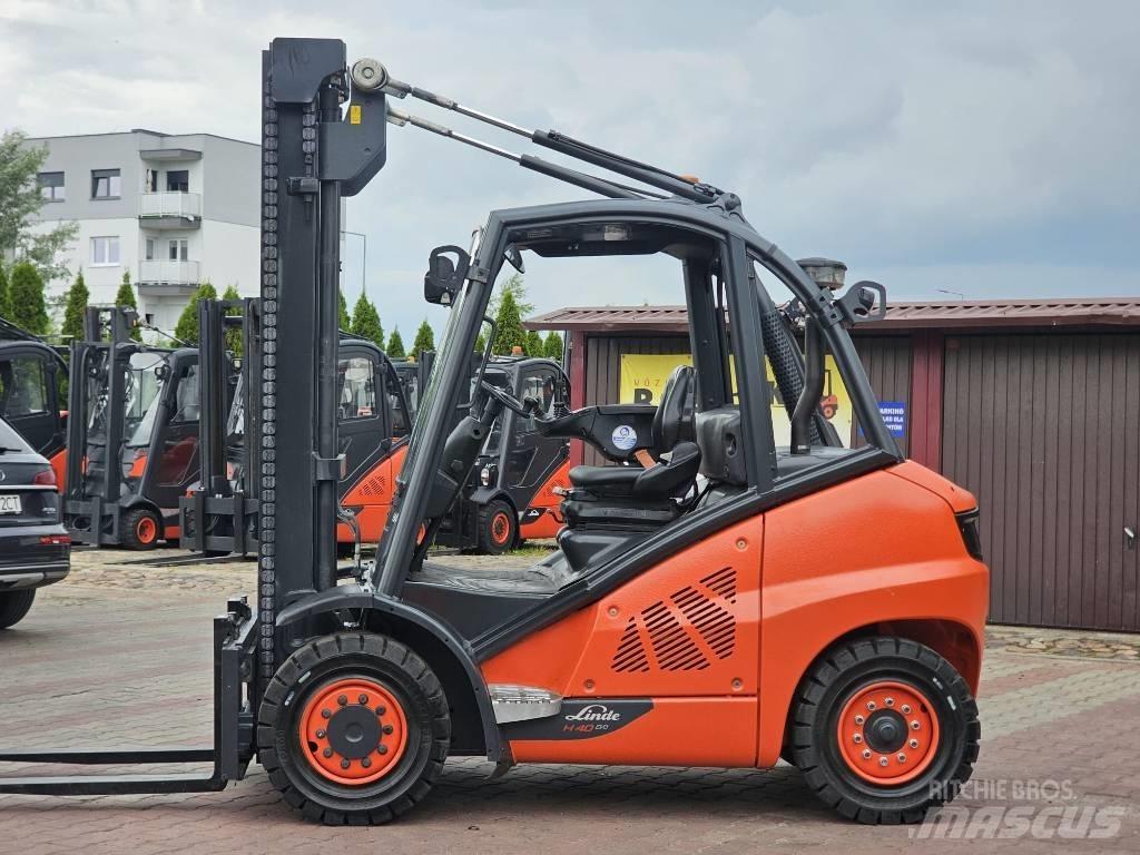 Linde H40D-02 Stivuitor diesel