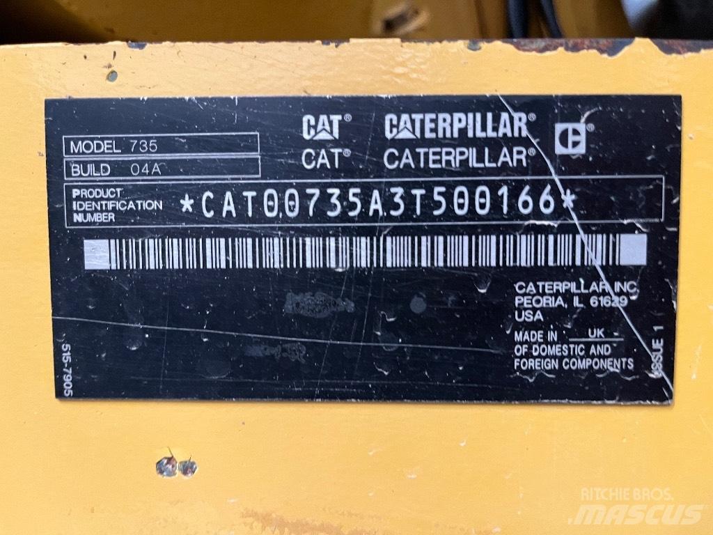 CAT 735 Transportoare articulate