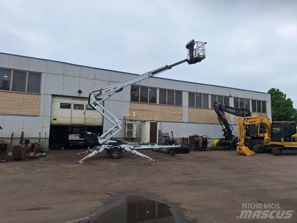 Dino 180 XT Platforme aeriene montate pe remorca