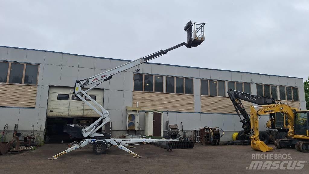 Dino 180 XT Platforme aeriene montate pe remorca