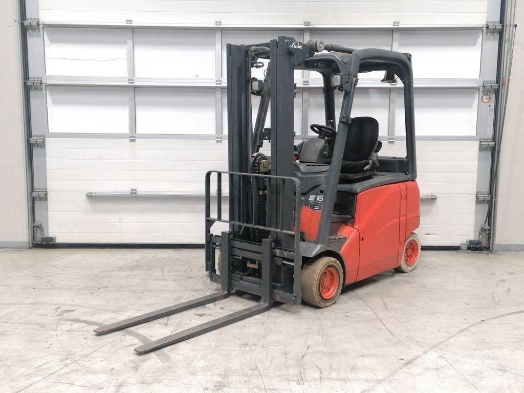 Linde E16PH-01 Stivuitor electric
