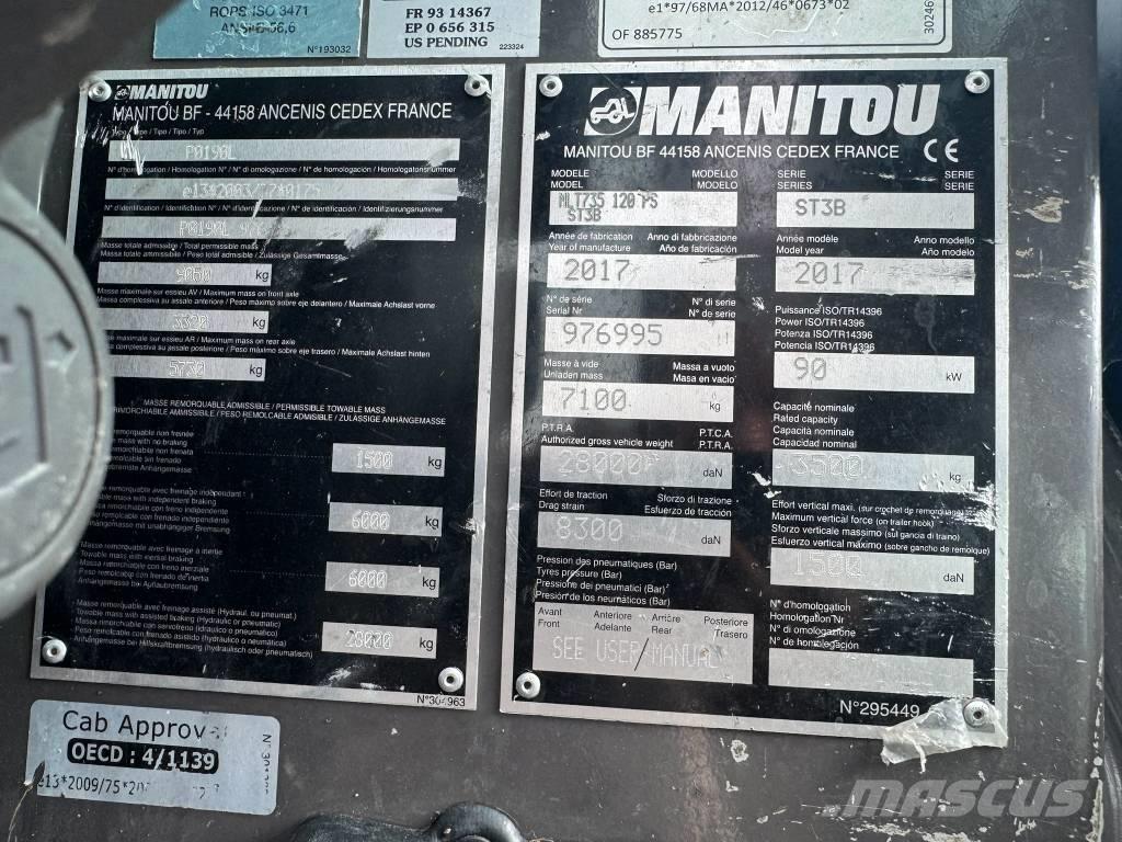 Manitou MLT 735-120 Manipulatoare agricole