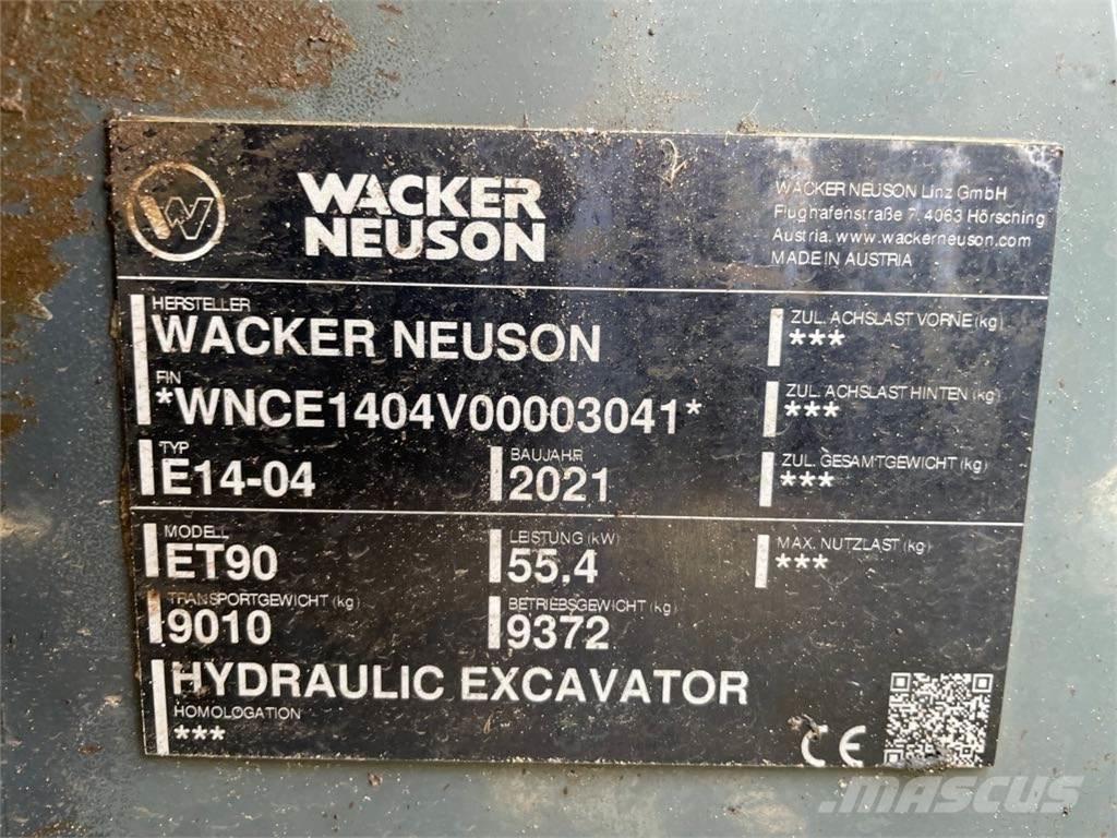 Wacker Neuson ET90 Excavatoare pe șenile
