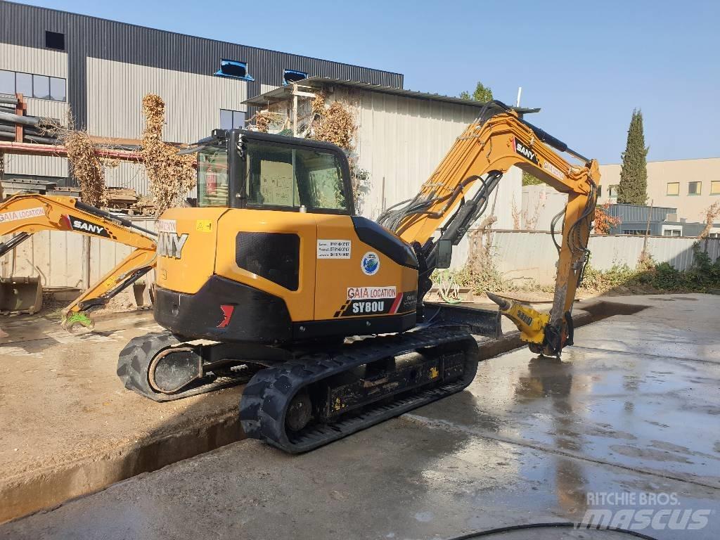Sany SY 80 U Excavatoare pe șenile
