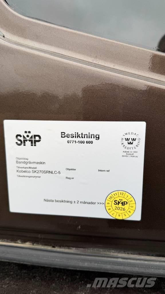 Kobelco SK 270 LC Excavatoare pe șenile
