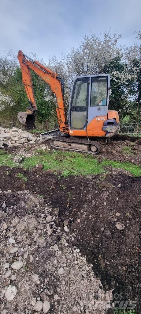 Hitachi Ex35 Mini excavatoare < 7t