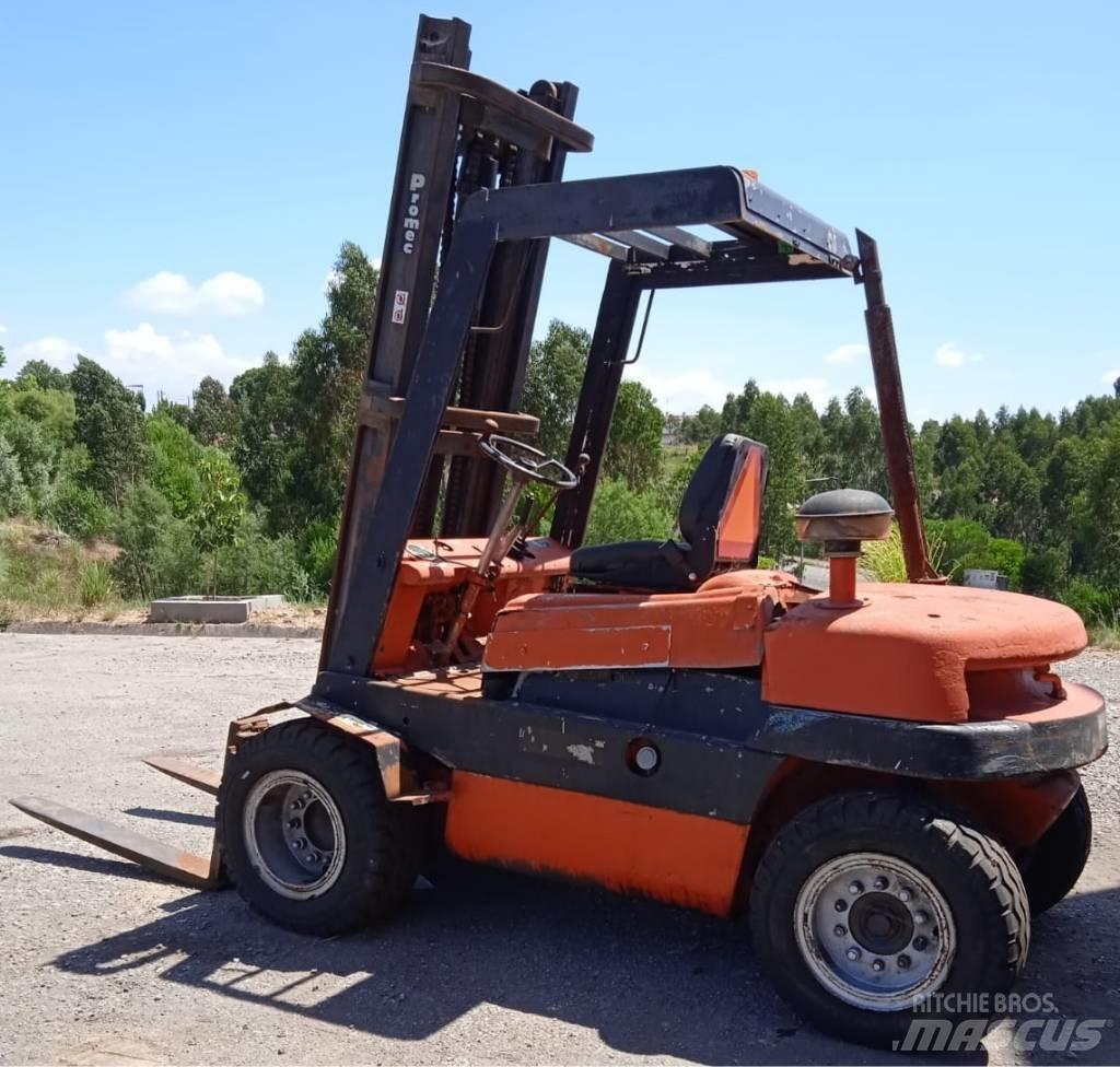 Linde H 35 D Stivuitor diesel
