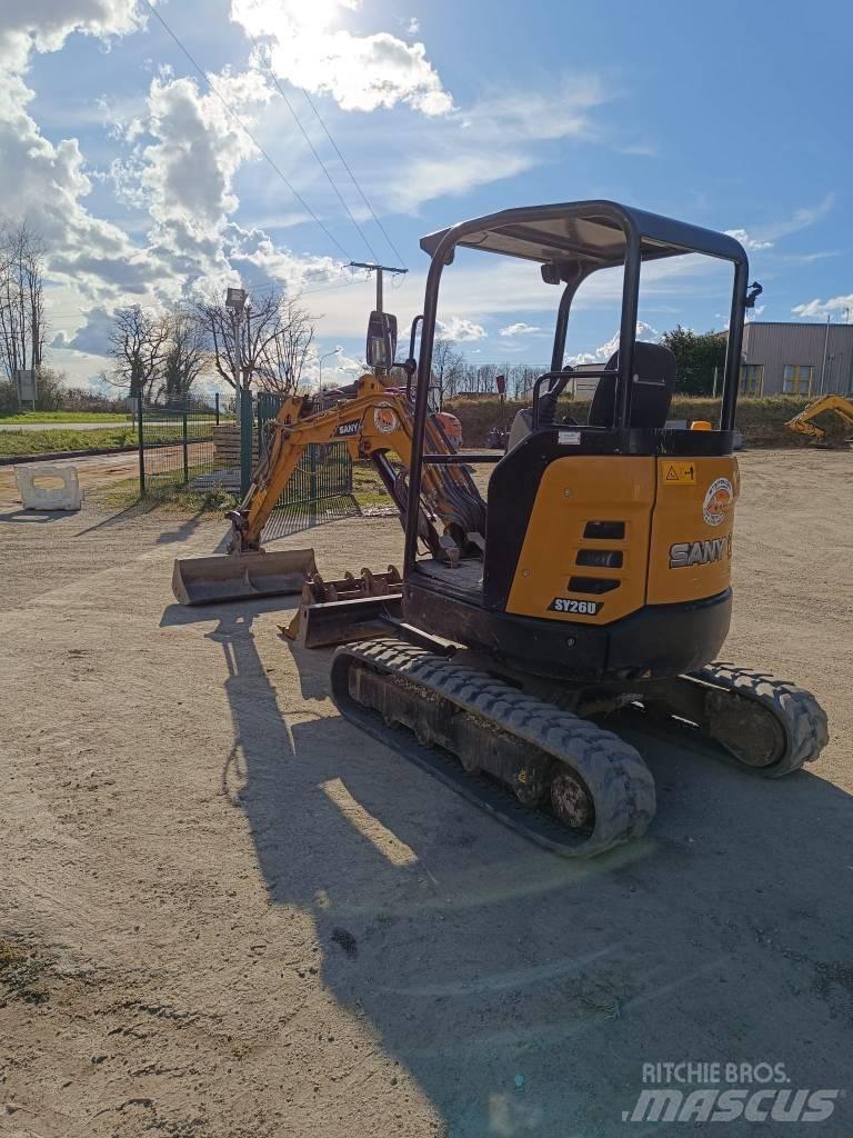 Sany SY 26 U Mini excavatoare < 7t