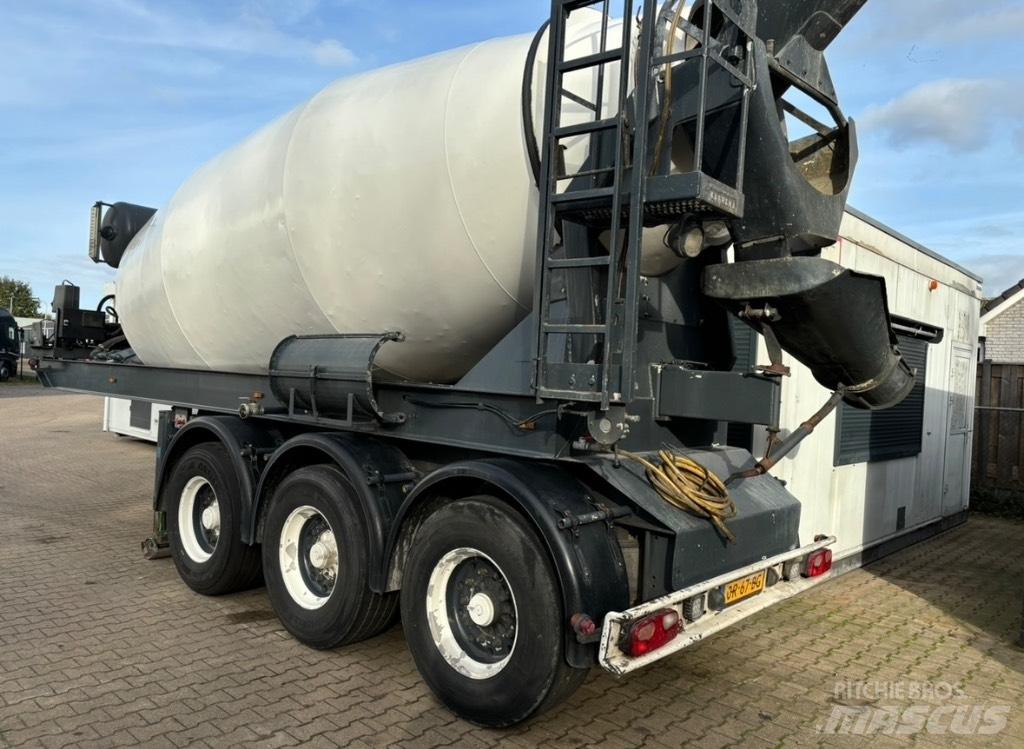  Hoenkhaus 10m3 mixer Alte semi-remorci