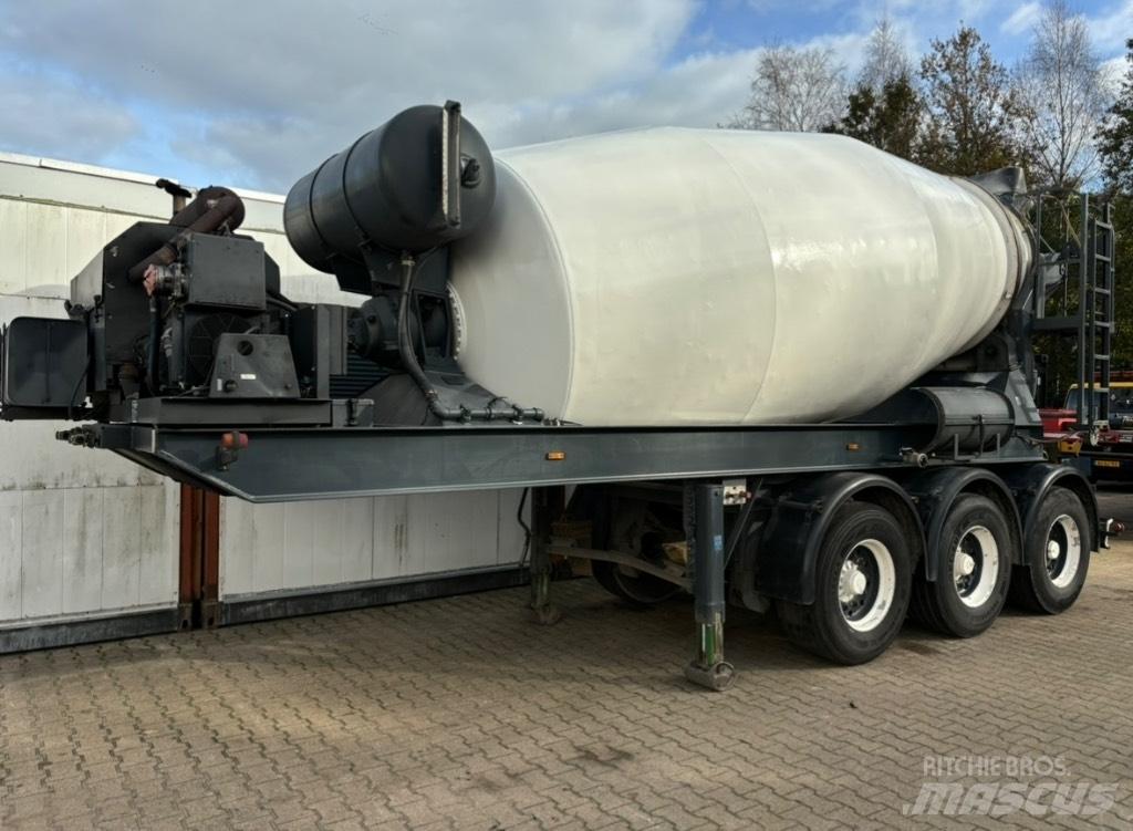  Hoenkhaus 10m3 mixer Alte semi-remorci