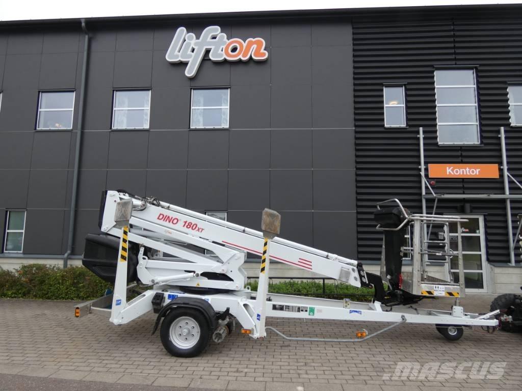 Dino 180 XT  Skylift Platforme aeriene montate pe remorca