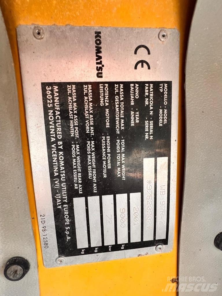 Komatsu WB 97 R-2 Buldoexcavatoare