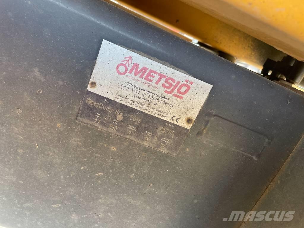 Metsjö Meta Dump 6.3 Remorci rabatabile