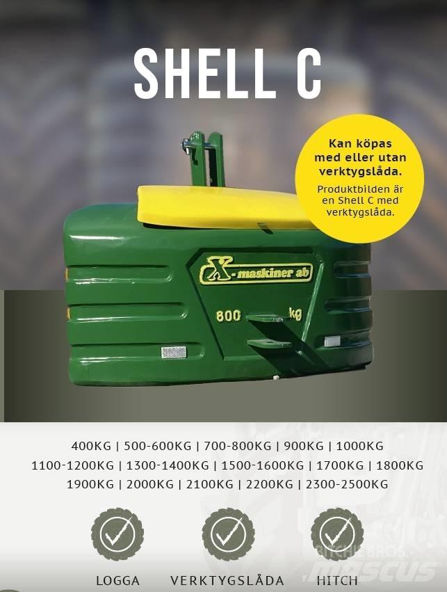  Frontx Shell C Greutăți față