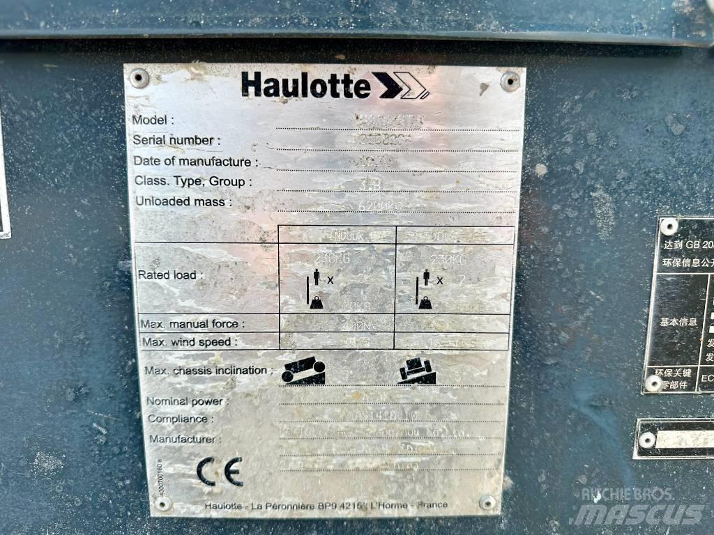 Haulotte HA16RTJ Nacele cu brat articulat