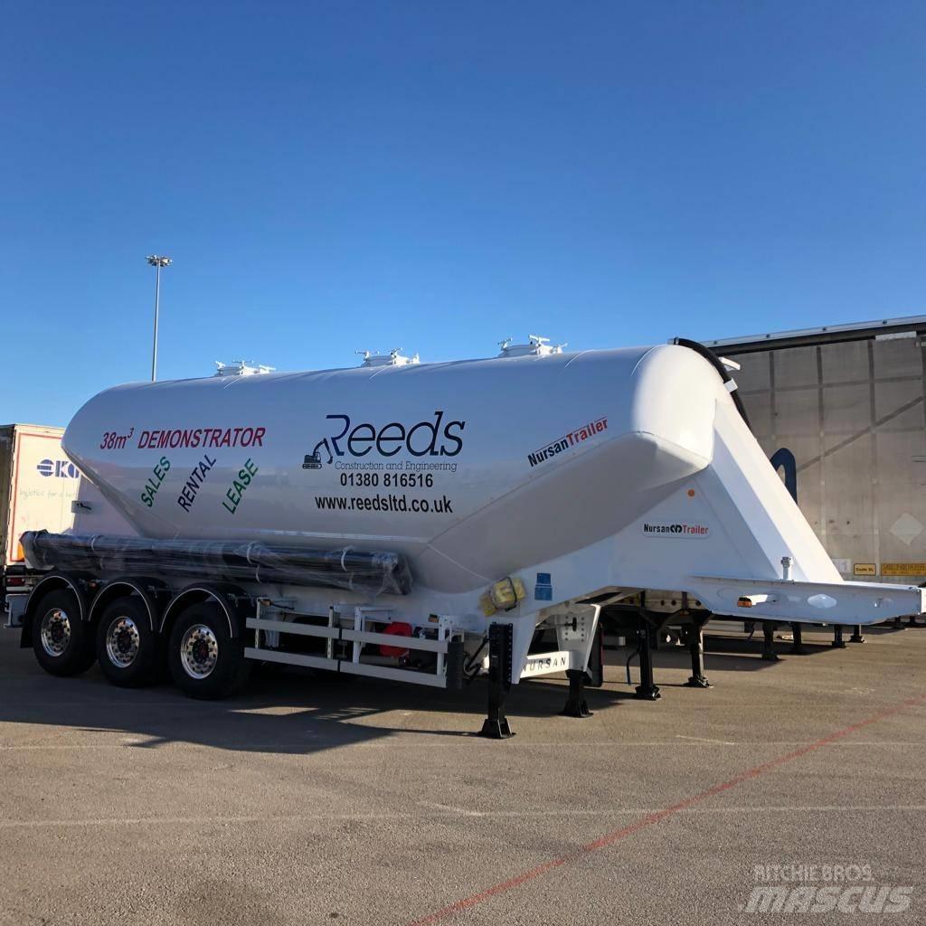 Nursan dry tanker Cisterna semi-remorci