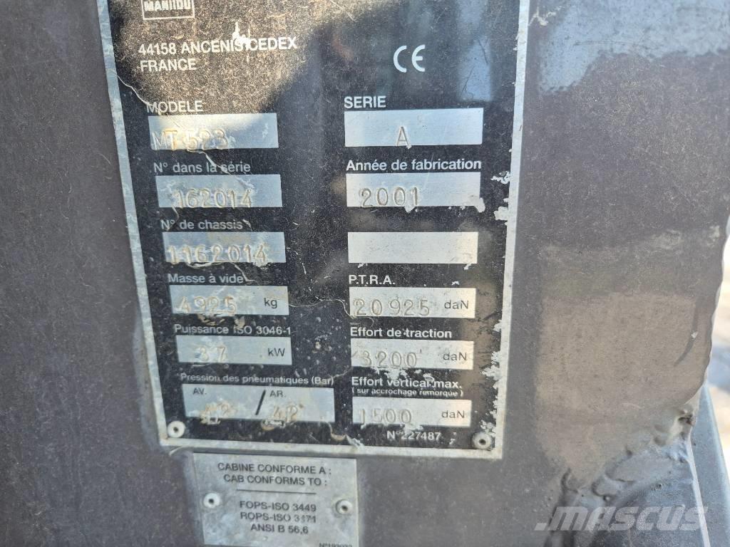 Manitou MT 523 Stivuitoare telescopice