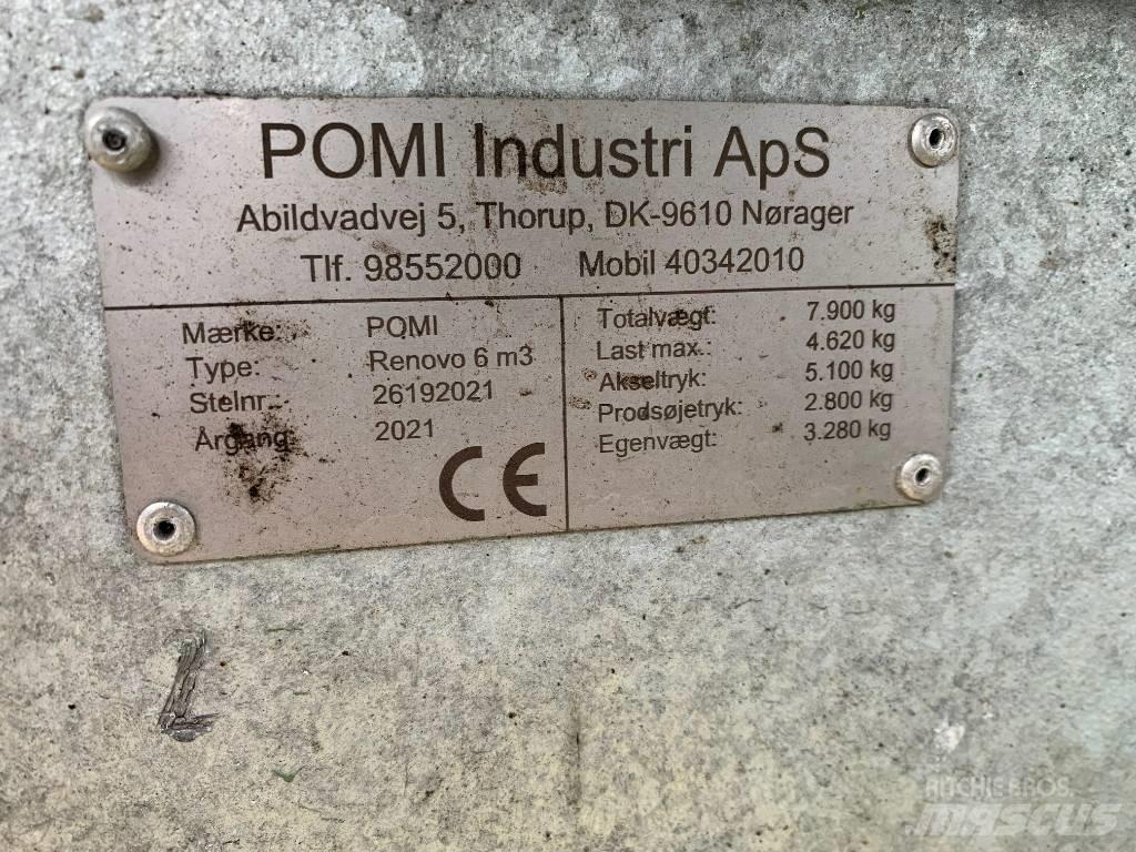 Pomi Renovo 6 m3 Compresor deseuri