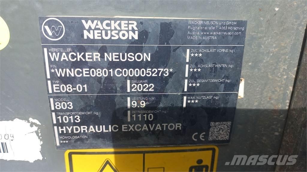 Wacker Neuson 803 Excavatoare pe șenile
