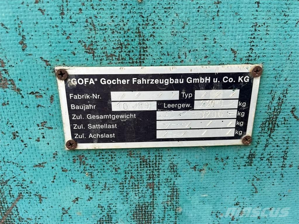  SONSTIGE Gofa Utilaje agricole - Altele