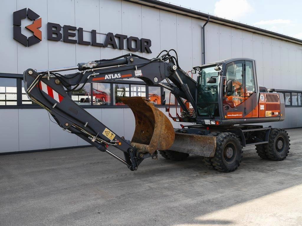 Atlas 150 W Excavatoare cu roti
