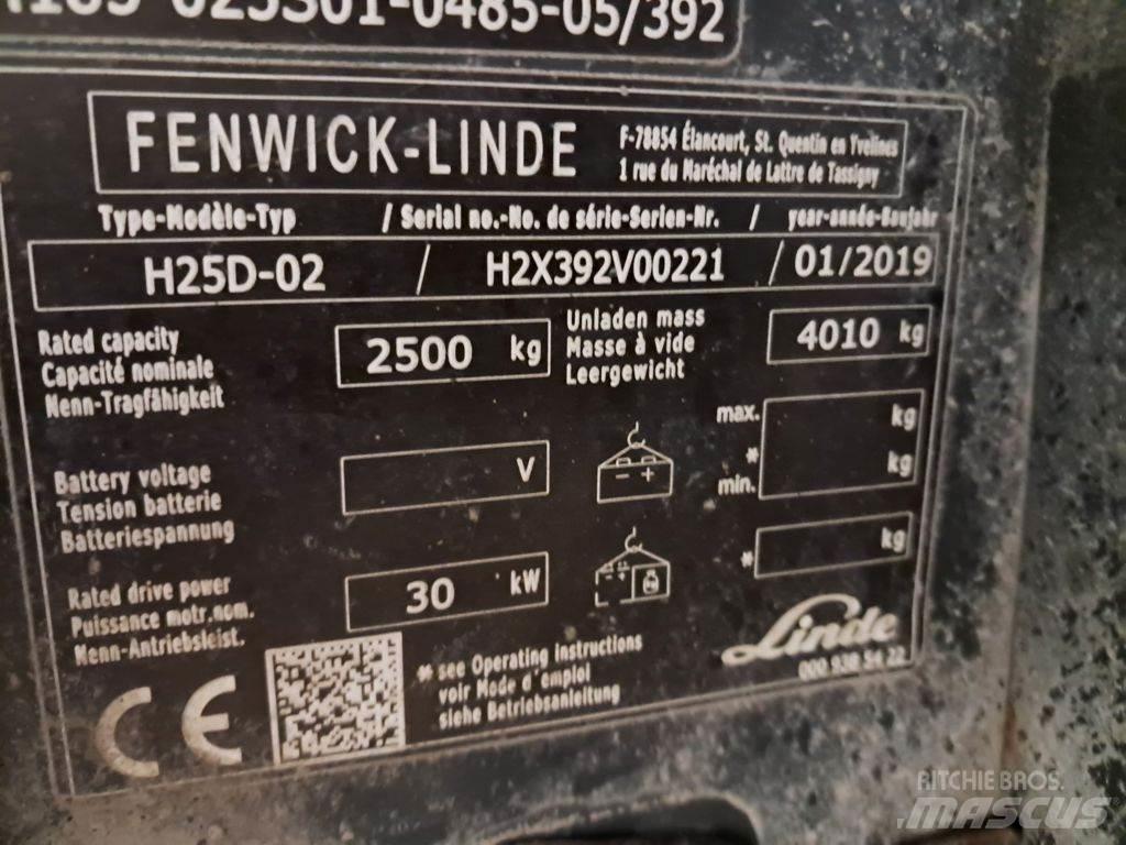 Linde H25D-02 Stivuitor diesel
