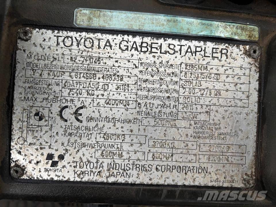 Toyota 7 FD 45 Stivuitor diesel