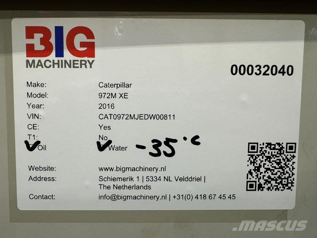 CAT 972M XE Incarcator pe pneuri