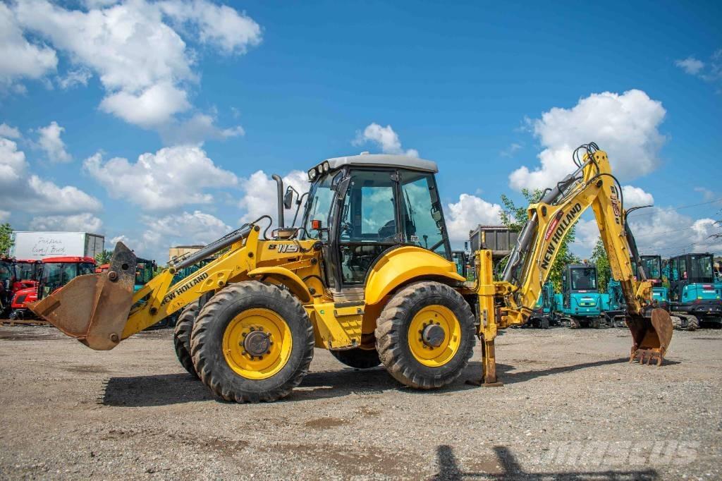 New Holland 115 Buldoexcavatoare
