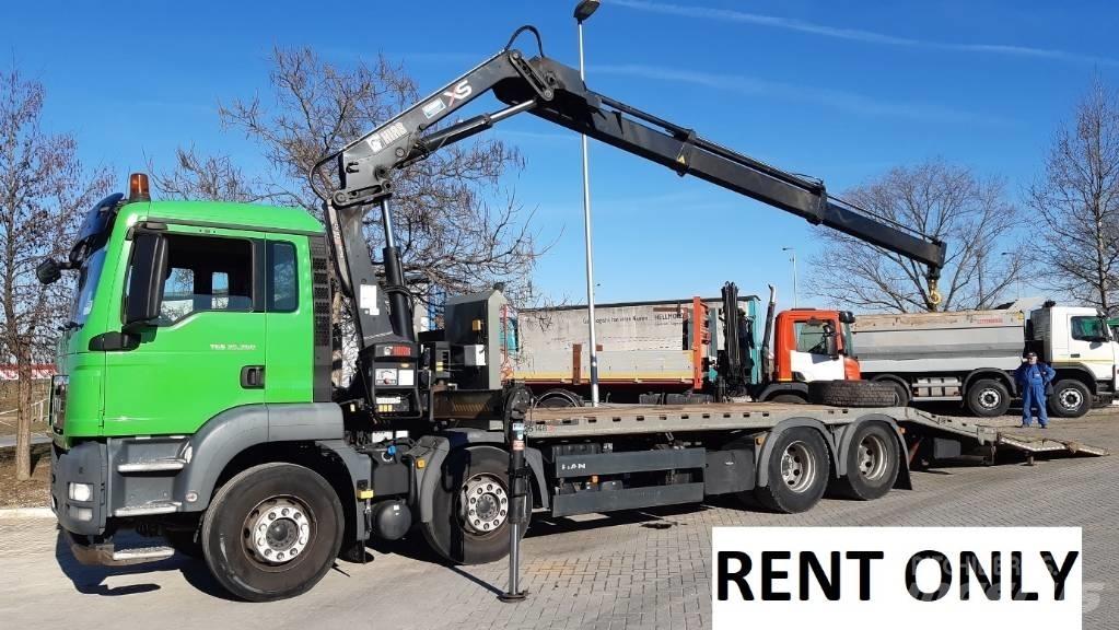 MAN TGS 35.360  rent Platforma/Troliu