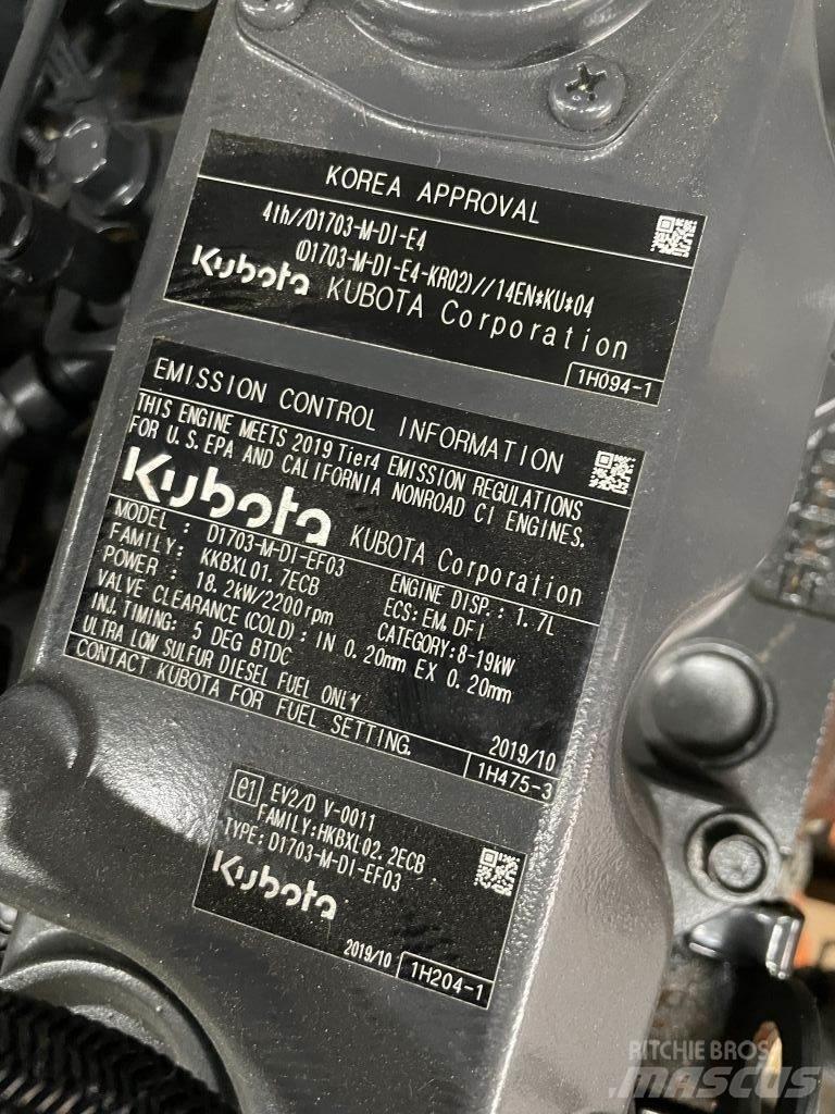 Kubota D1703 Motoare