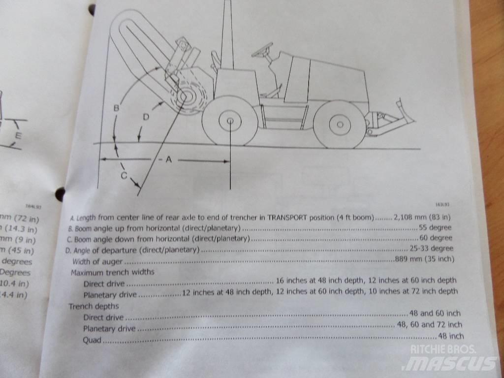 Astec RT560 Excavatoare de santuri