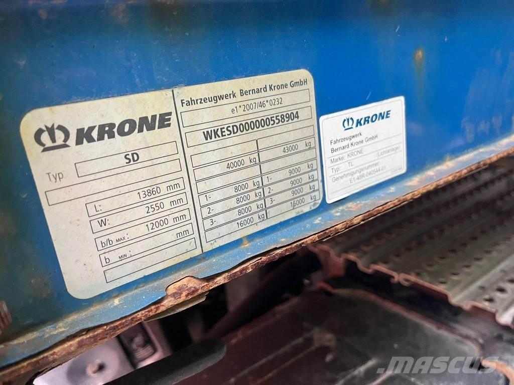 Krone SD Semi-remorca speciala