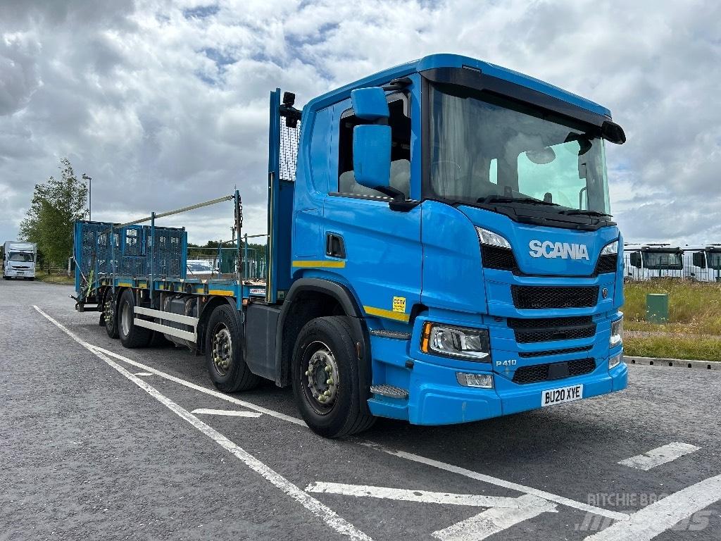 Scania P 410 Platforma/Troliu