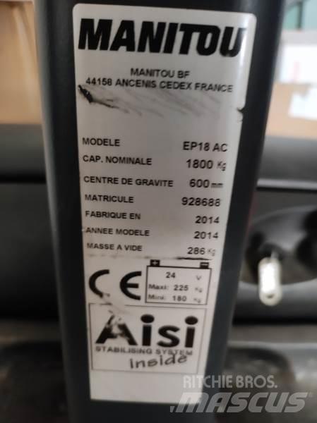 Manitou EP18 Transpaleti autopropulsanti