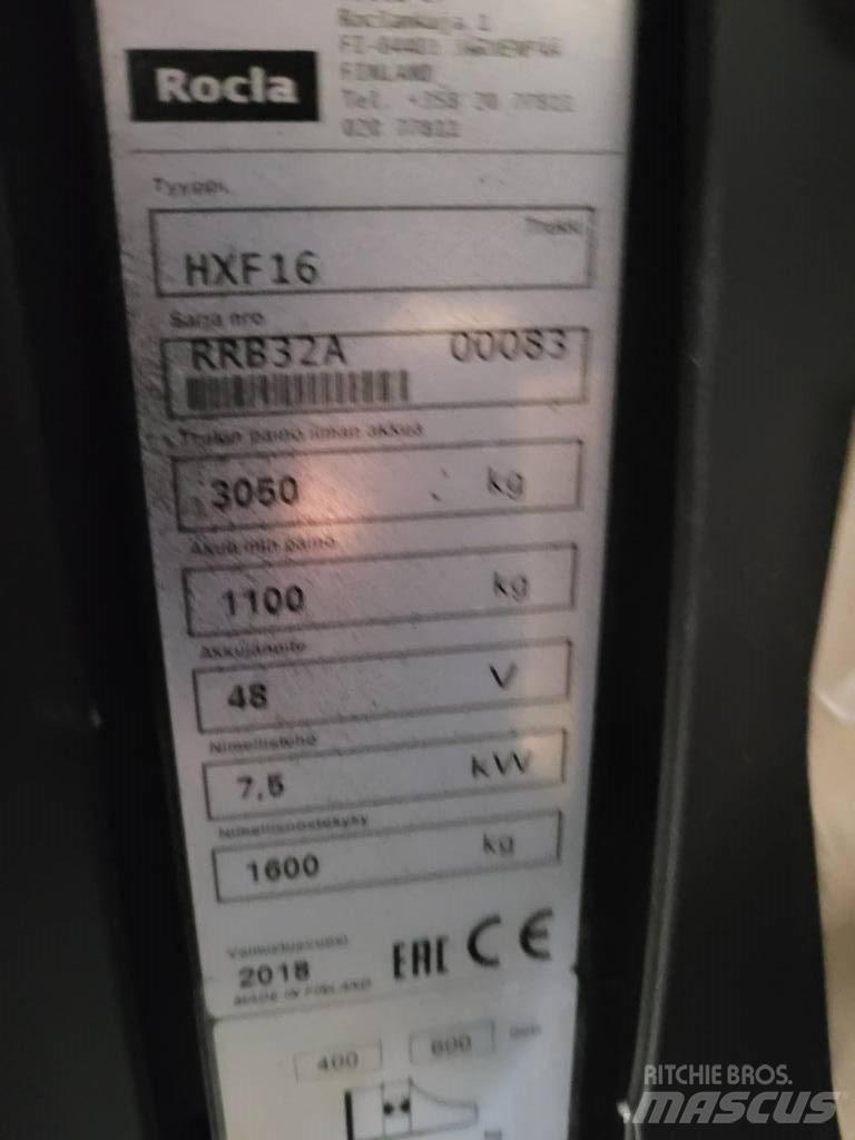 Rocla HXF16 Stivuitor cu catarg retractabil