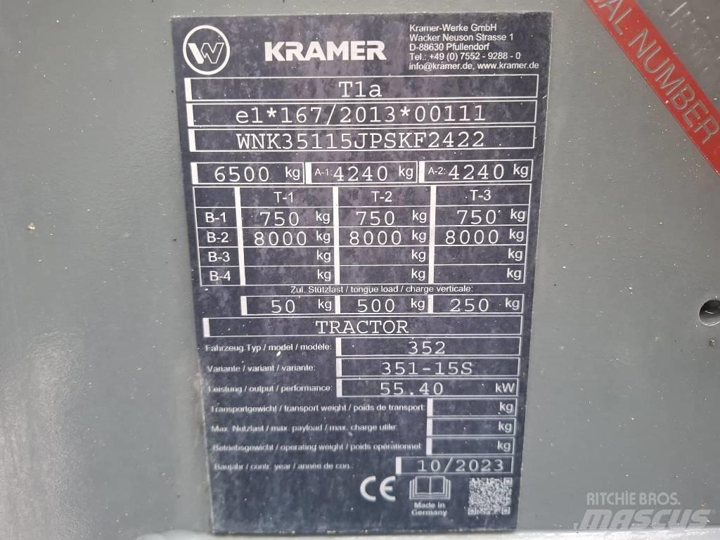 Kramer 8085 Incarcator pe pneuri