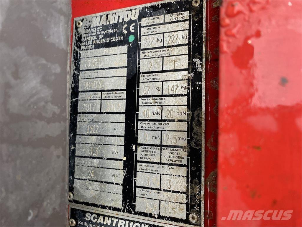 Manitou 78SEC Platforme foarfeca